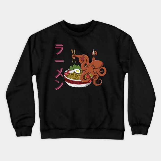 Ramen Lover Crewneck Sweatshirt by debageur